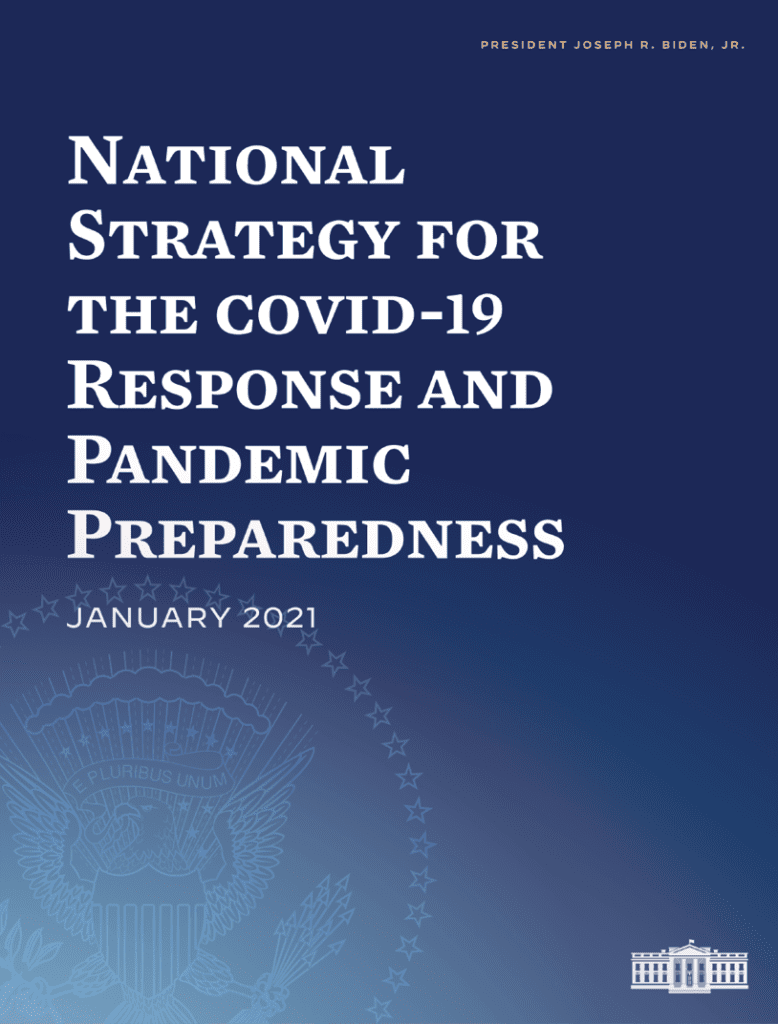 Cover of National Strategy for The COVID-19 Response and Pandemic Preparedness